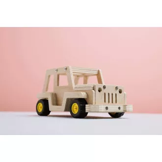 Stanley Jr. K088BUD-SY Stavebnice, terénní auto, dřevo