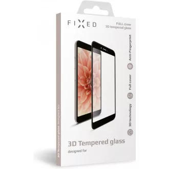 3D Ochranné sklo iPhone XR/11 čer. FIXED