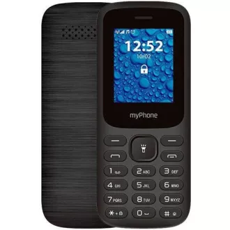 2220 ČERNÝ TLAČÍTKOVÝ TELEFON myPhone