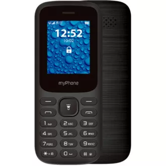 2220 ČERNÝ TLAČÍTKOVÝ TELEFON myPhone
