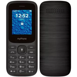 2220 ČERNÝ TLAČÍTKOVÝ TELEFON myPhone