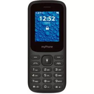 2220 ČERNÝ TLAČÍTKOVÝ TELEFON myPhone