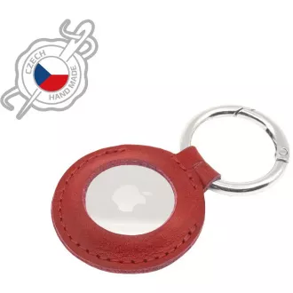 Pouzro pro AirTag červené FIXED