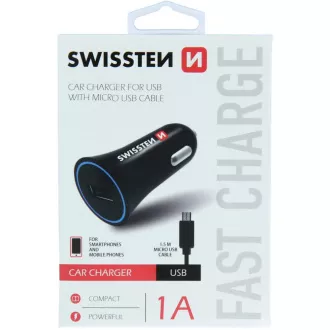 CL USB 1A POW.+KAB.MICRO USB SWISSTEN