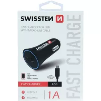 CL USB 1A POW.+KAB.MICRO USB SWISSTEN