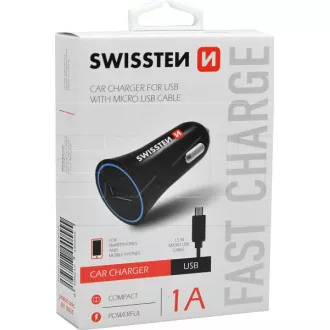 CL USB 1A POW.+KAB.MICRO USB SWISSTEN