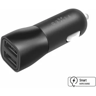 Nab+lightning kab,2xUSB, 15W, bílá FIXED