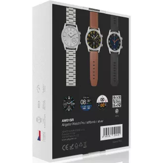 Watch PRO (Y80), Stříbrné ALIGATOR Watch PRO (Y80), Stříbrné ALIGATOR
