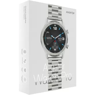 Watch PRO (Y80), Stříbrné ALIGATOR Watch PRO (Y80), Stříbrné ALIGATOR