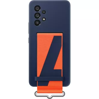Sili.Cov.with Strap A53 5G Navy SAMSUNG
