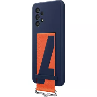 Sili.Cov.with Strap A53 5G Navy SAMSUNG