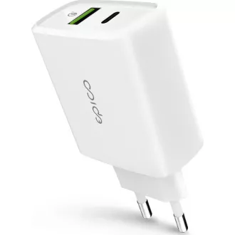 38W PD+QC CHARGER white EPICO 38W PD+QC CHARGER white EPICO