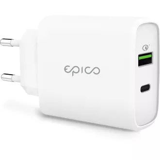 38W PD+QC CHARGER white EPICO 38W PD+QC CHARGER white EPICO
