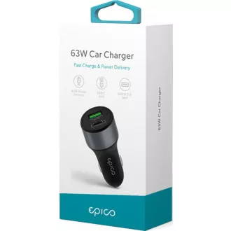 45W PD CAR CHARGER space gray EPICO 45W PD CAR CHARGER space gray EPICO