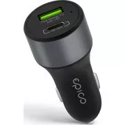 45W PD CAR CHARGER space gray EPICO