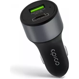 45W PD CAR CHARGER space gray EPICO 45W PD CAR CHARGER space gray EPICO