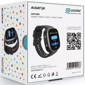 Watch Junior GPS(TD-36) černé ALIGATOR Watch Junior GPS(TD-36) černé ALIGATOR