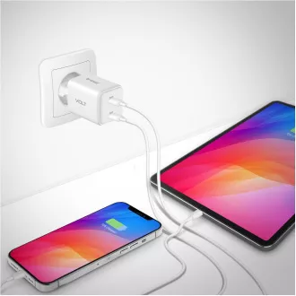 YAC G35D VOLT Nabíječka 2x18W GaNYENKEE YAC G35D VOLT Nabíječka 2x18W GaNYENKEE