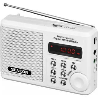 SRD 215 B RÁDIO S USB/MP3 SENCOR