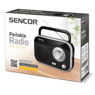 SRD 210 BS RADIOPŘIJÍMAČ SENCOR