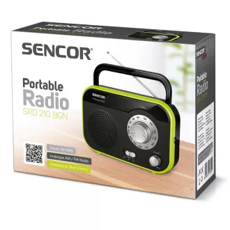 SRD 210 BGN RADIOPŘIJÍMAČ SENCOR