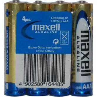 LR03 4S AAA Alk MAXELL