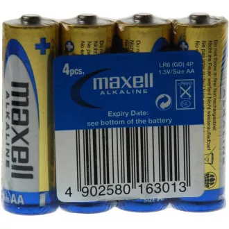 LR6 4S AA Alk MAXELL