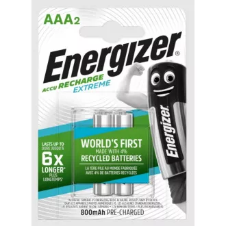 HR03 2BP AAA Ext NiMH 800mAh ENERGIZER