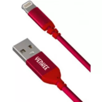 YCU 611 MFi RD USB/lightning 1m YENKEE