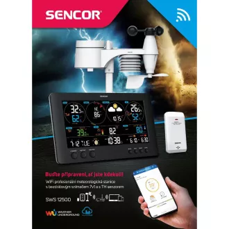 SWS 12500 WiFi METEOSTANICE PRO. SENCOR