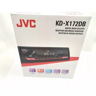 KD-X172DB AUTORÁDIO S USB/MP3/DAB/FM JVC