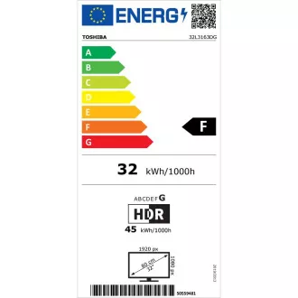 32L3163DG SMART FHD TV T2/C/S2 TOSHIBA 32L3163DG SMART FHD TV T2/C/S2 TOSHIBA