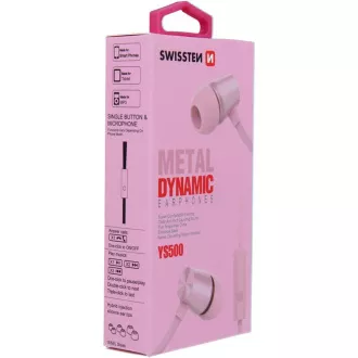 EARBUDS DYNAMIC YS500 ROSE/GOLD SWISSTEN