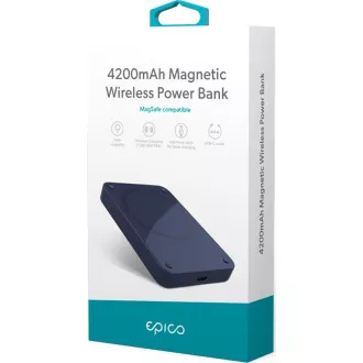 4200mAh Mag.Wireless Powerbank-blu EPICO
