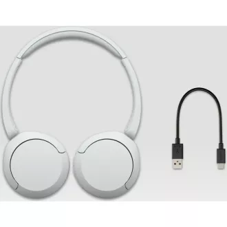 WH CH520 bílá Bluetooth sluchátka SONY