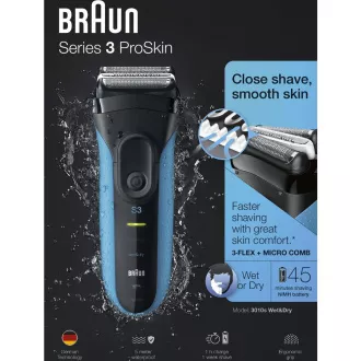 SERIES 3 3010S WD HOLICÍ STROJEK BRAUN
