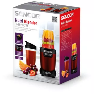 SNB 6601RD nutri mixér SENCOR - Použité SNB 6601RD nutri mixér SENCOR - Použité