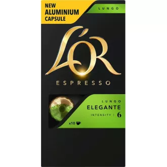 NESPRESSO LUNGO ELEGANTE KAPSLE 10ks LOR