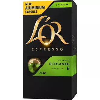 NESPRESSO LUNGO ELEGANTE KAPSLE 10ks LOR