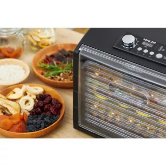 SFD 6600BK Sušička ovoce SENCOR