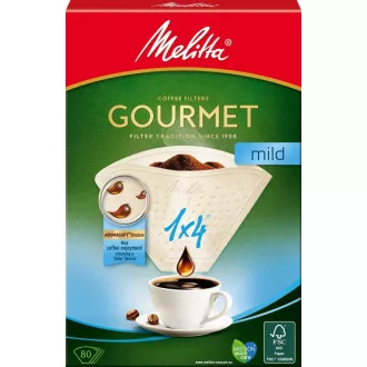FILTRY GOURMET MILD 1X4/80 MELITTA