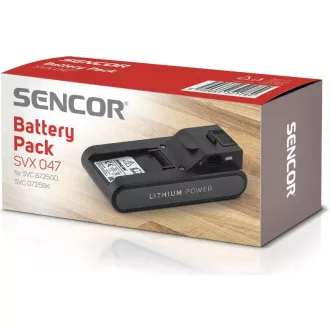 SVX 047 Náhr.bater. SVC 0725/87xx SENCOR