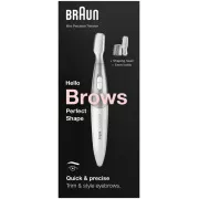 FG1106 BÍLÝ ZASTŘIHOVAČ OBOČÍ BRAUN