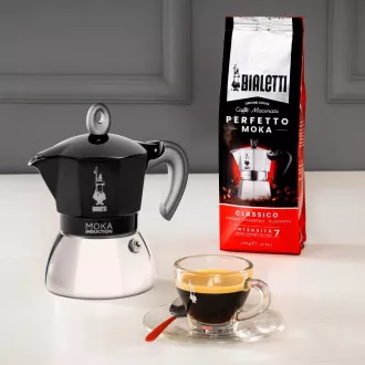 INDUKCE ČERNÁ 2P. MOKA KONVIČKA BIALETTI