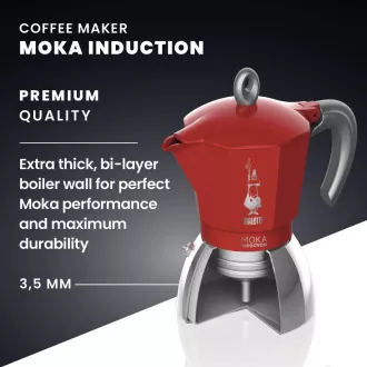 INDUKCE ČERV. 4P. MOKA KONVIČKA BIALETTI