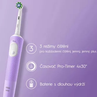 D103 LILAC MIST VITALITY KARTÁČEK ORAL-B D103 LILAC MIST VITALITY KARTÁČEK ORAL-B