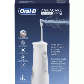 AQUACARE 6 PRO EXPERT ÚST. SPRCHA ORAL-B