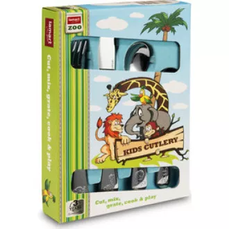 LT5005 DĚTSKÉ PŘÍBORY SET 4KS ZOO LAMART LT5005 DĚTSKÉ PŘÍBORY SET 4KS ZOO LAMART