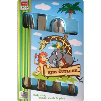 LT5005 DĚTSKÉ PŘÍBORY SET 4KS ZOO LAMART LT5005 DĚTSKÉ PŘÍBORY SET 4KS ZOO LAMART