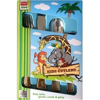 LT5005 DĚTSKÉ PŘÍBORY SET 4KS ZOO LAMART LT5005 DĚTSKÉ PŘÍBORY SET 4KS ZOO LAMART
